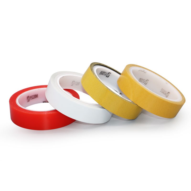 Yellow paper transparent PET double sided tape - 2