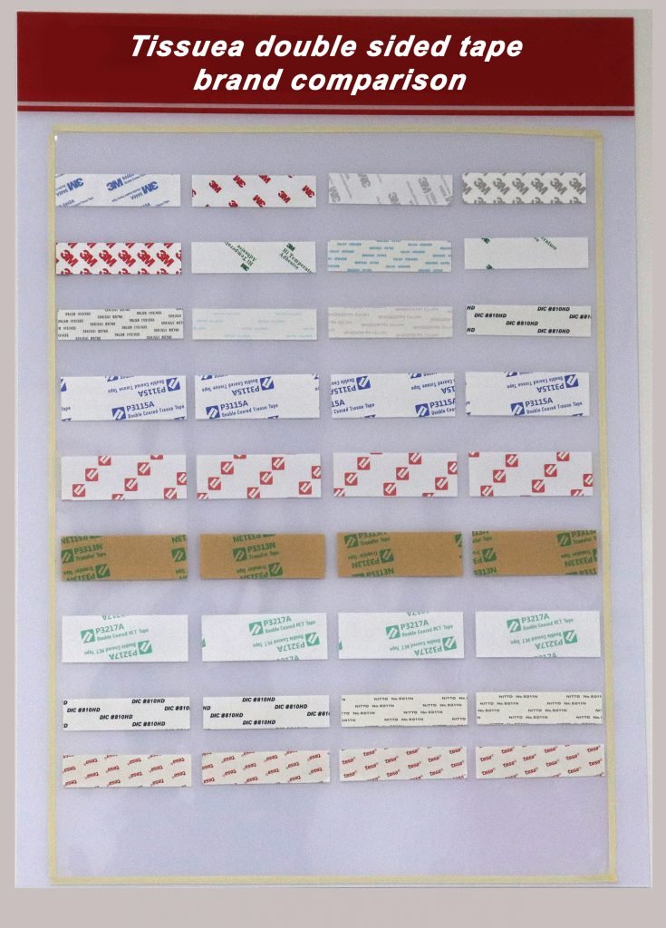 tissue double sided tape brand comparison 