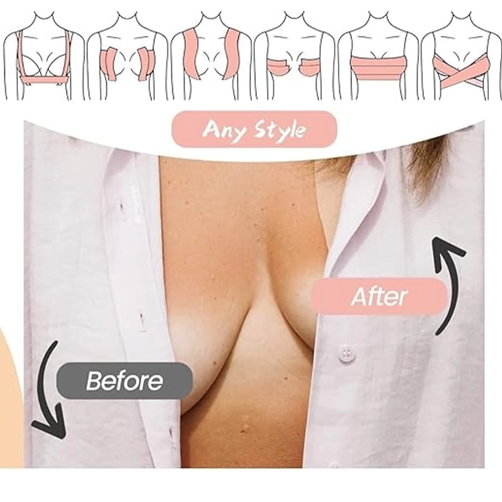 Boob Tape Breast Lift Tape Covers Invisible Boobtape - 3