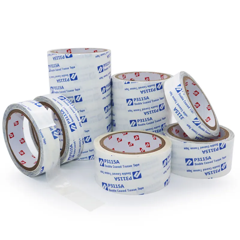 High performance tissue double sided tape - 3
