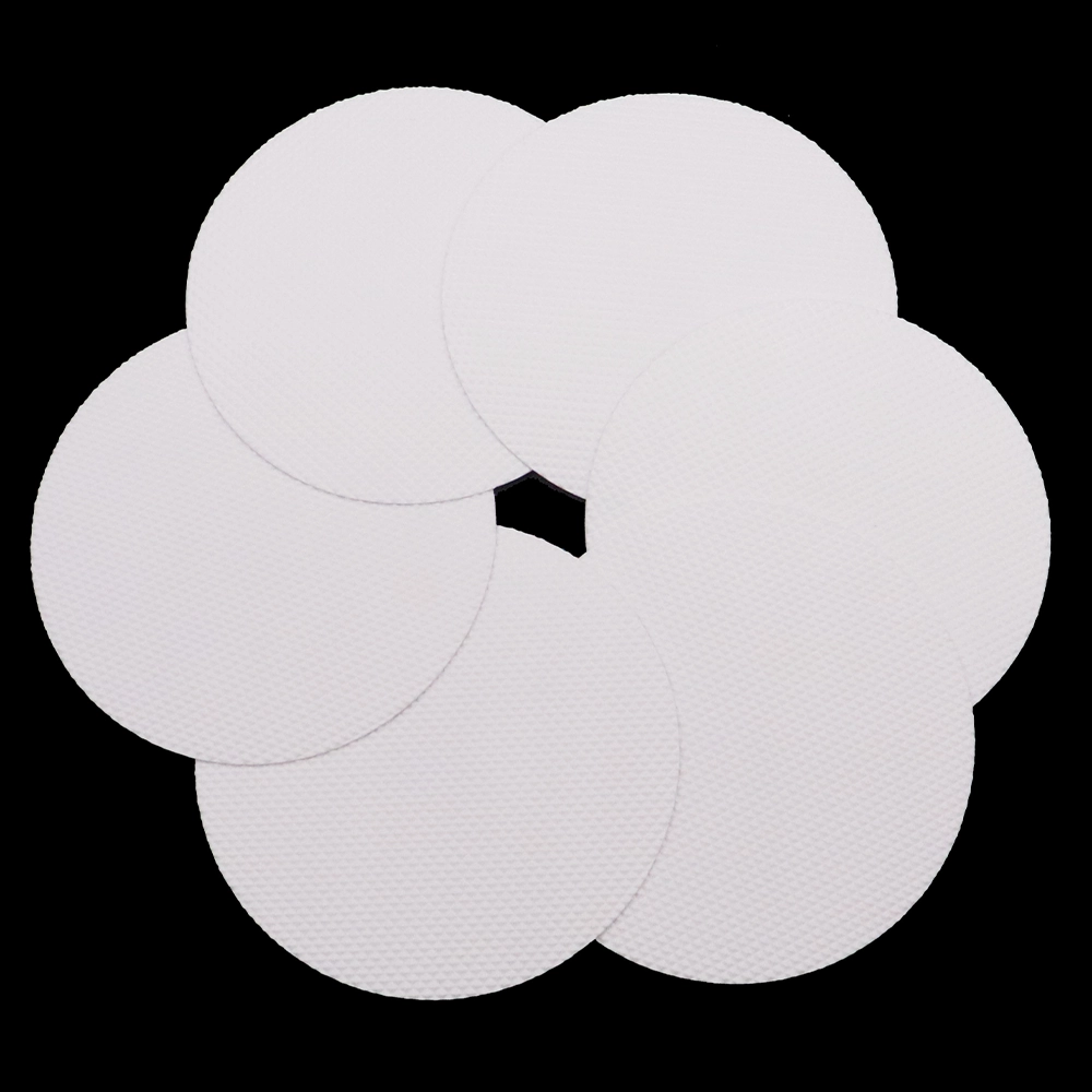 Customizable (die-cut graphics) white PEVA rubber anti-slip tape - 2